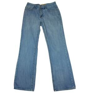 Rock & Roll Denim Jeans Mens 32x36 Blue Double Barrel Relaxed Bootcut Western